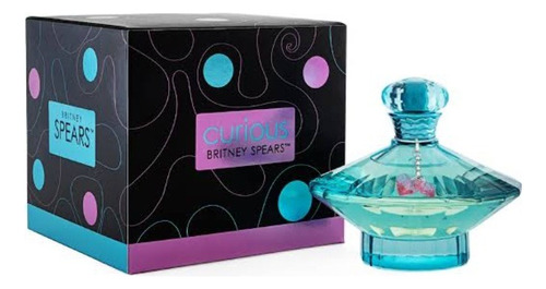 Perfume Britney Curious 100ml Eau Parfum Para Mujer 