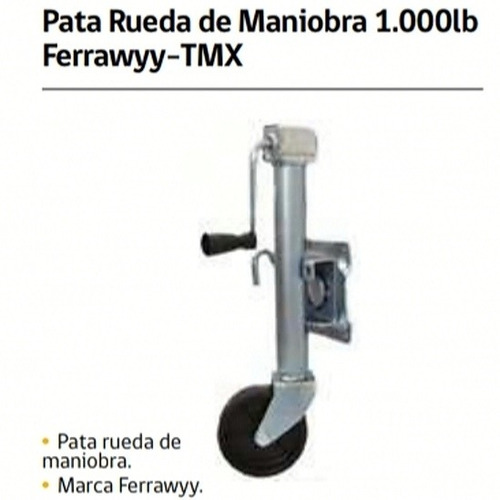 Pata Rueda Maniobra 1.000lb