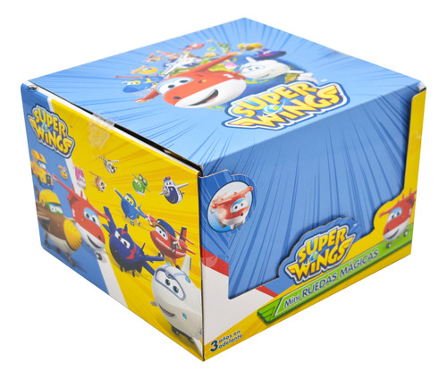 Super Wings Mini Ruedas Magicas Caja Con 26 Sobres Fotorama