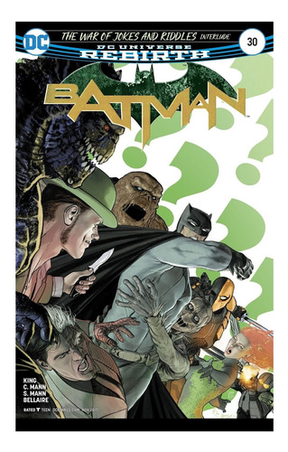 Hq Batman Universo Dc Renascimento Volume 16 Julho 2018