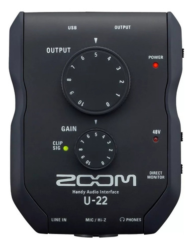 Interfaz De Audio Zoom Interface Handy Audio U-22 41