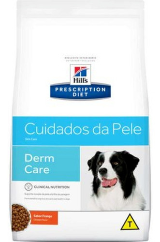 Alimento Hill's Prescription Diet Cuidados com a Pele para cão adulto sabor mix em sacola de 10kg