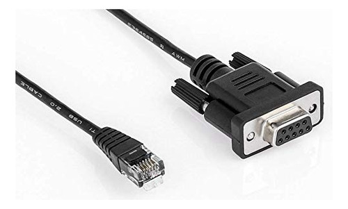 Red Lan Lianshu Rs232 Db9pin Hembra A Rj11 Rj12 6p6c Lan Se
