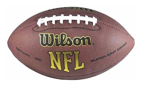 Bola Futebol Americano Nfl Super Grip Wilson - Oficial