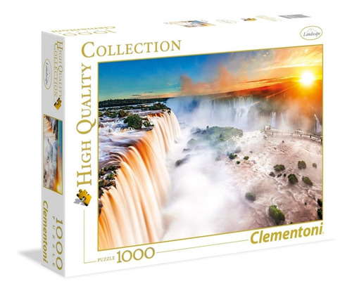 Puzzle 1000 Pzs Waterfall Cascada Clementoni 39385