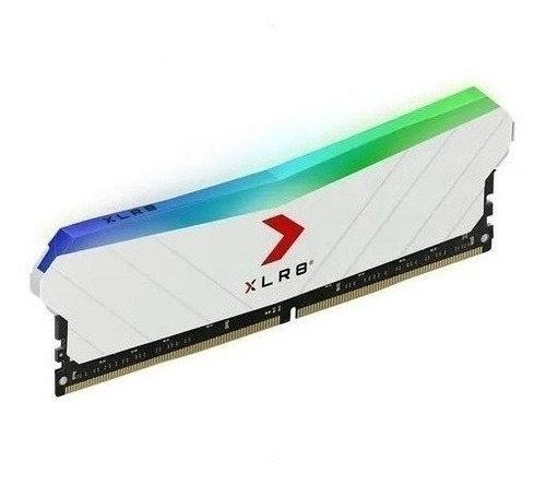 Imagen 2 de 2 de Memoria RAM XLR8 Gaming EPIC-X RGB gamer color blanco 8GB 1 PNY MD8GD4320016XRGB
