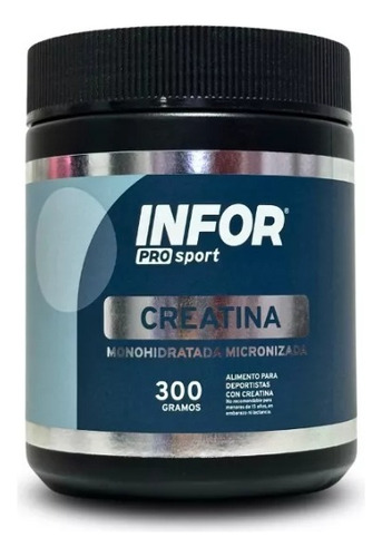 Creatina Monohidratada Micronizada 300gr 60sv - Infor