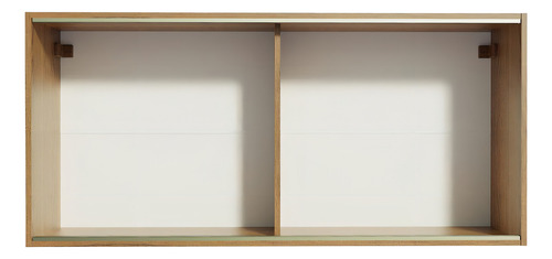 Alacena Gabinete Superior Cocina Emilly 2 Puertas Color Marrón