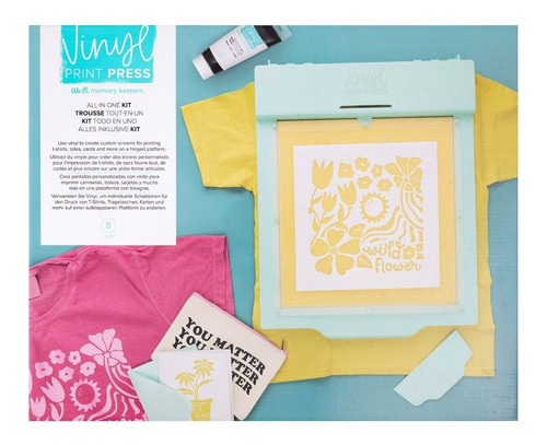 Kit Serigrafía Y Vinil | We R Vinyl Print Press All In One