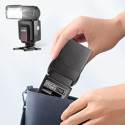 Godox Tt520 Flash Speedlite P/cámara Con Transmisor Disparo