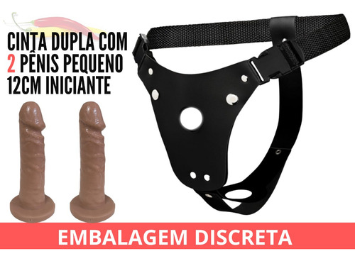 Cinta Com Duplo Pênis Para Inversão Pênis Pequeno Inician