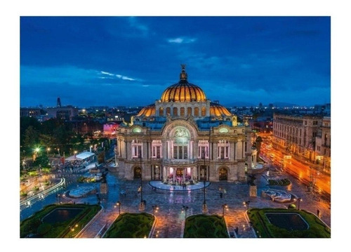Rompecabezas Ravensburger Palacio de Bellas Artes de 1000 Piezas +14