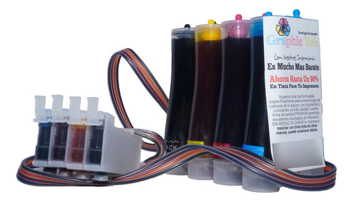 Sistema De Tinta Continua Compatible Epson Xp 442 Xp 445
