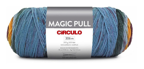 Fio / Lã Magic Pull 200g - Círculo