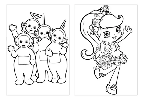 Desenho de Meninas para Colorir - Colorir.com