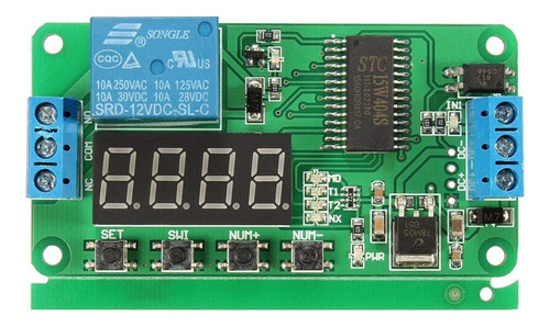 Modulo Rele Zxy-nan Retardo Autobloqueo Multifuncion Ciclo V