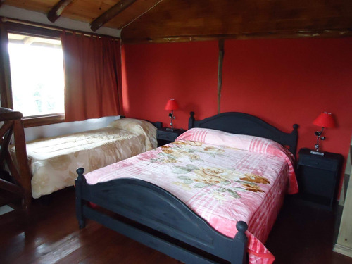 Tranquila Cabaña Relax 4 Personas: Wifi, Parrillero Y Piscina - Villa Giardino - Barrio Villa Gloria