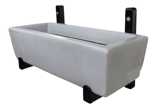 Suporte De Ferro Para Jardim Vertical Floreira Plantas Cinza