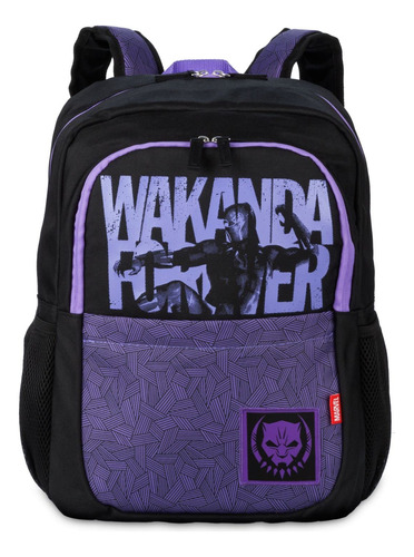 Black Panther Wakanda Forever Mochila, Multi Colorido, Disn.