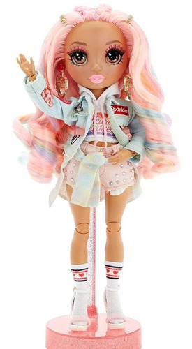 Imagen 5 de 9 de Muñeca Rainbow High Kia Hart Edición Especial