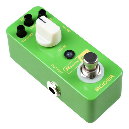 Pedal Mooer Rumble Drive Overdrive color verde