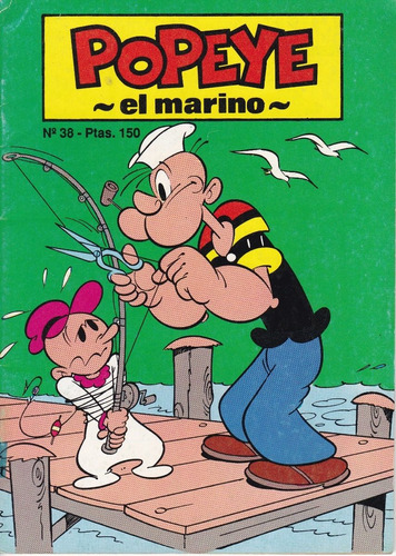 Comic Popeye El Marino N° 38 Febrero 1991