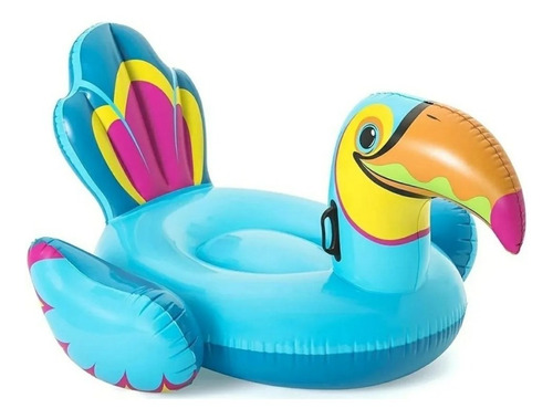 Inflable Flotador Bestway Tucan Gigante Con Manija Pileta