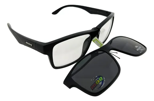 Anteojos clip on hombre sales