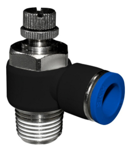 Jgo 3 Pzs Regulador Caudal 1/4 Od X 1/4 Npt