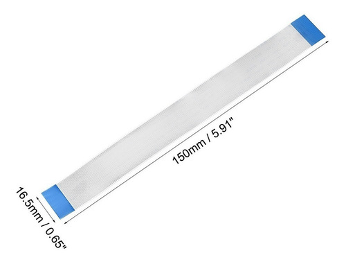 Cable Plano Flexible Fpc Ffc De 5 Pines Para Tv Lcd Portátil