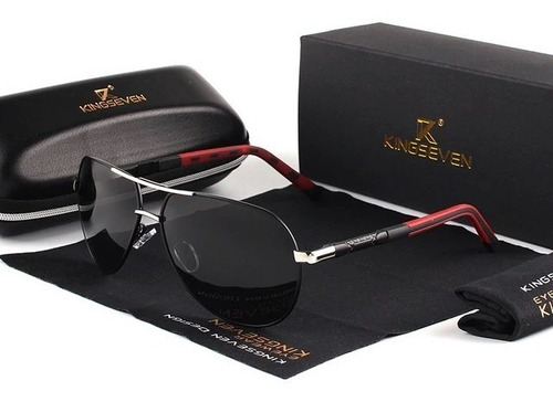 Gafas Kingseven 725 Polarizadas Piloto Conducción Uv400 Lujo