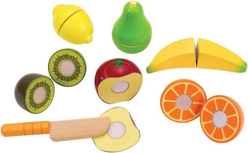 Frutas Para Cortar Madera Juguete Educativo  Mvd Kids