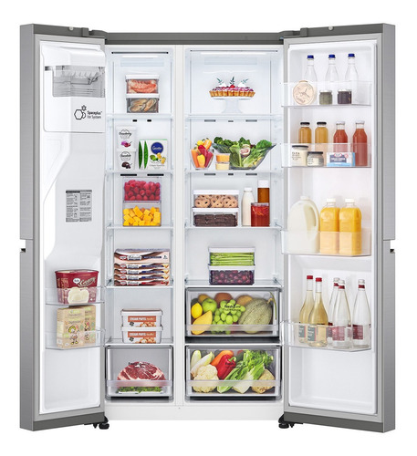 Refrigerador LG Gs66spp Inverter Multidoor 637 Lts Albion
