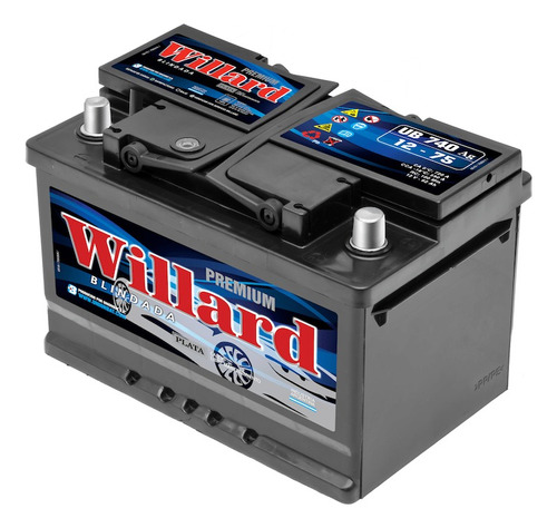 Bateria Willard Ub 740 12x75 Blindada Ford F-100 188