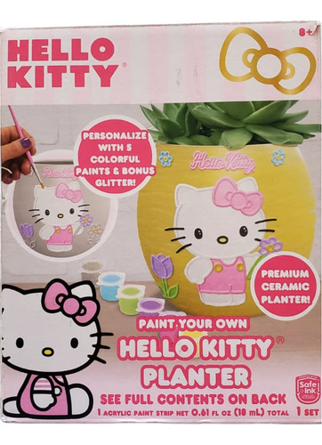 Pinta Tu Propio Kit De Hello Kitty® Maceta