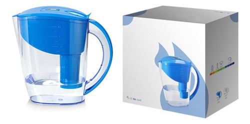 Jarra De Agua Casera 3,5 L Capacidad 7 Hervidor De Red Azul.
