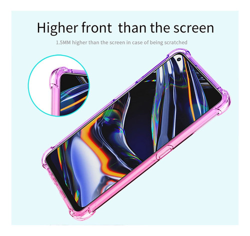 Capa Para Realme 7 Pro Capa Rmx2170, Transparente Como Crist