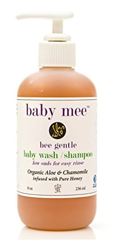 Baby Wash Kids Shampoo - Aloe Orgánico, Manzanilla Y Miel