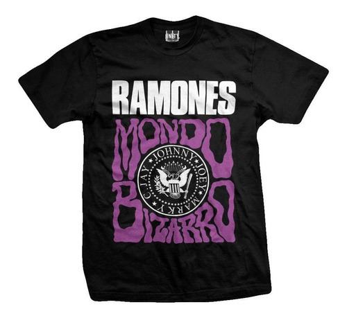 Remera The Ramones  Mondo Bizarro 