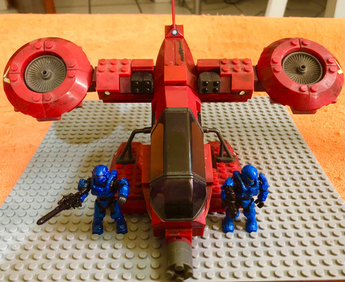 Megabloks Mega Construx Halo Hornet Rojo (3)