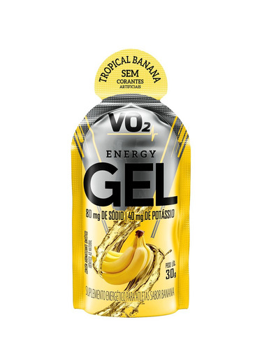 Gel Energizante Sachet *30 Grs Banana Vo2