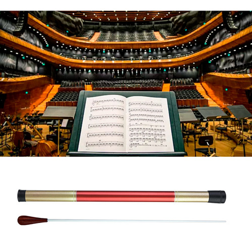Dirigir Baton Musical Padauk Handle Music Band Para Coro