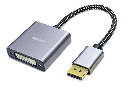 Adaptador Displayport A Dvi Benfei Dp A Dvi-d Chapado En ...