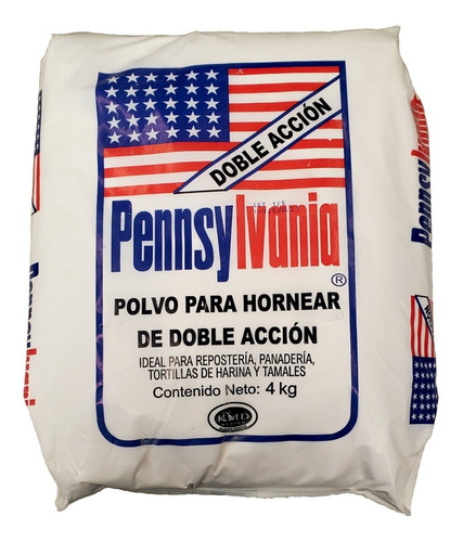 Polvo Para Hornear Pennsylvania 4 Kg