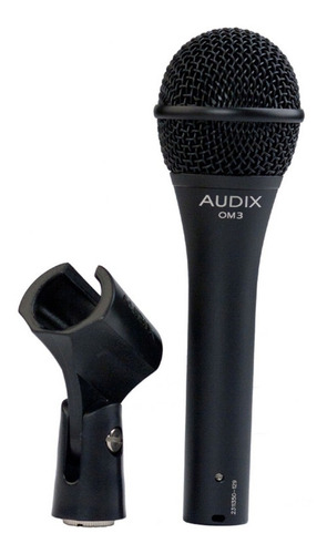Audix Om3 Micrófono Vocal Dinámico Con Pipeta Y Funda