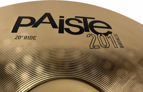 Prato Paiste 201 Bronze Ride 20