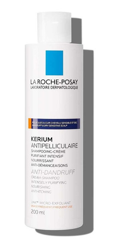 Imagen 4 de 6 de Shampoo Para Caspa Seca Kerium La Roche Posay 200ml