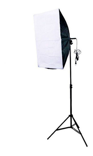 Kit Softbox 50x70 C/ Soquete E27 + Lâmpada Led 105w