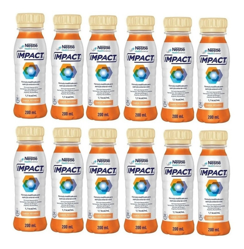 Kit Com 12 Unidades Impact (200ml) - Nestlé