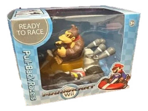 Figura Mario Kart A Friccion  Donky Kong 12.6 Cm